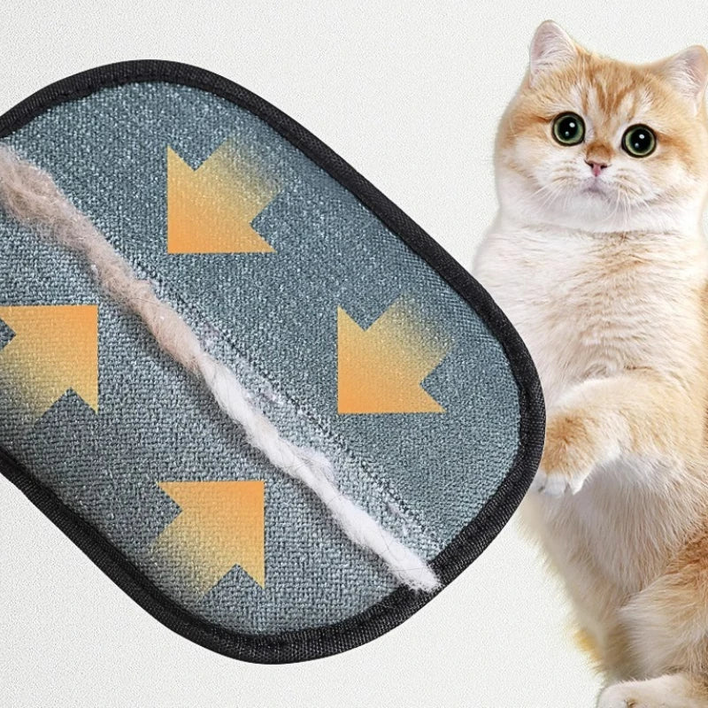 Pet Hair Removal Mitt - Reusable Dog & Cat Fur Remover Grooming Glove