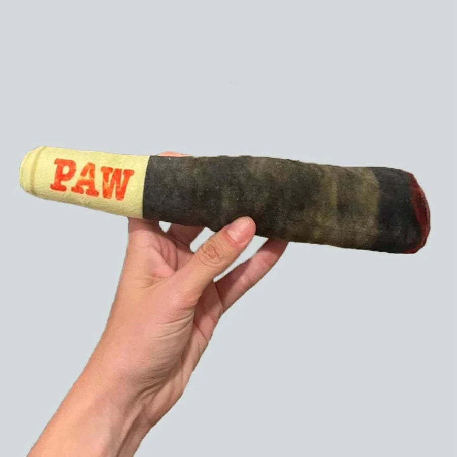 Funny Dog Squeaky Plush Toy - Novelty Chew Toy for Dogs