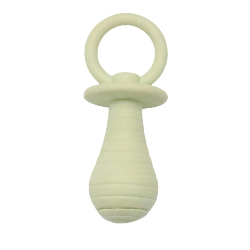 Dog Pacifier Chew Toy - Funny Rubber Teething Toy for Puppies & Dogs