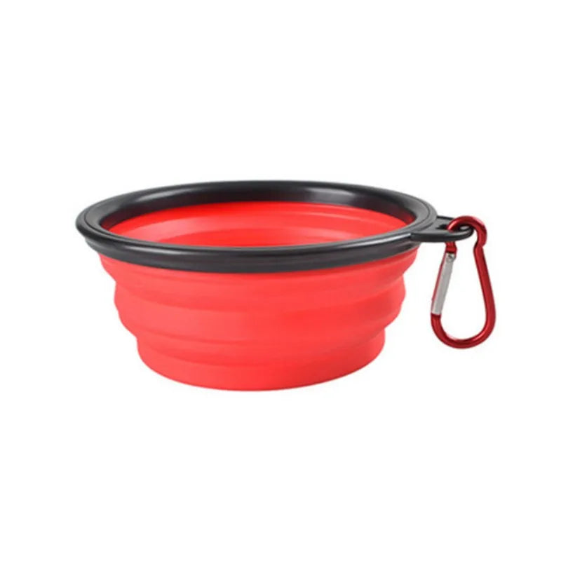 Collapsible Dog Travel Bowl - Portable Foldable Food & Water Bowl for Dogs