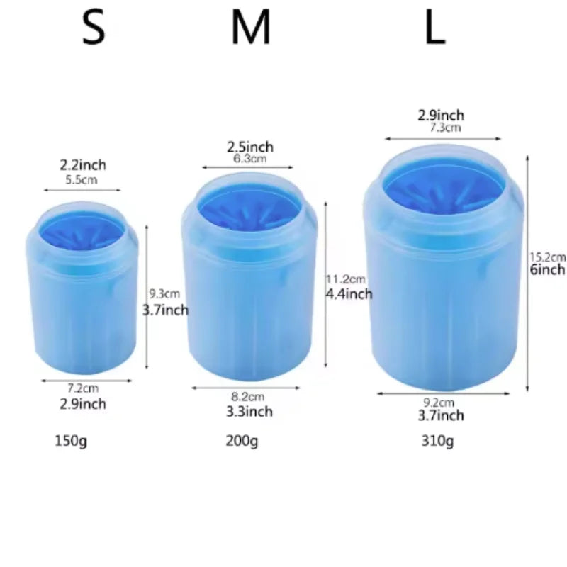 Dog Paw Cleaner Cup - Portable Muddy Paw Washing Cup for Dogs