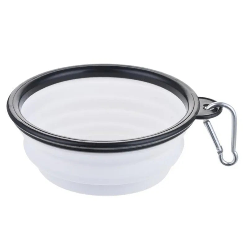 Collapsible Dog Travel Bowl - Portable Foldable Food & Water Bowl for Dogs