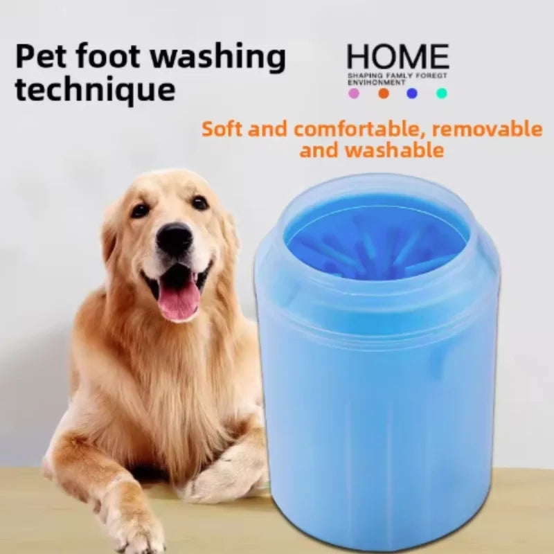 Dog Paw Cleaner Cup - Portable Muddy Paw Washing Cup for Dogs