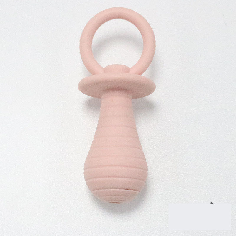 Dog Pacifier Chew Toy - Funny Rubber Teething Toy for Puppies & Dogs