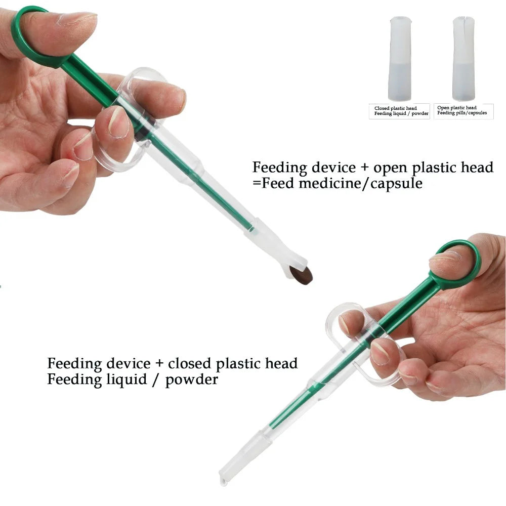 Pet Medicine Feeder - Easy Pill & Liquid Dispenser for Dogs & Cats