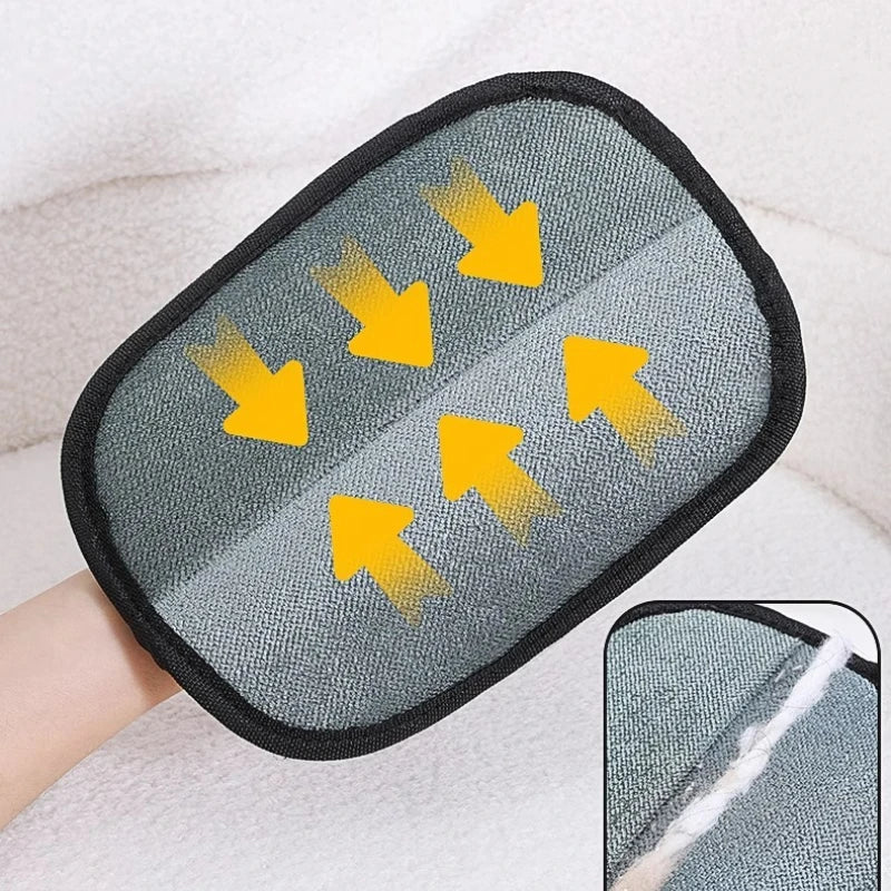 Pet Hair Removal Mitt - Reusable Dog & Cat Fur Remover Grooming Glove