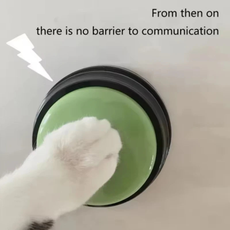 Pet Communication Button Set - Recordable Talking Buttons for Dogs & Cats