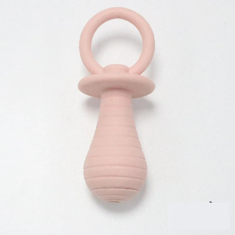 Dog Pacifier Chew Toy - Funny Rubber Teething Toy for Puppies & Dogs
