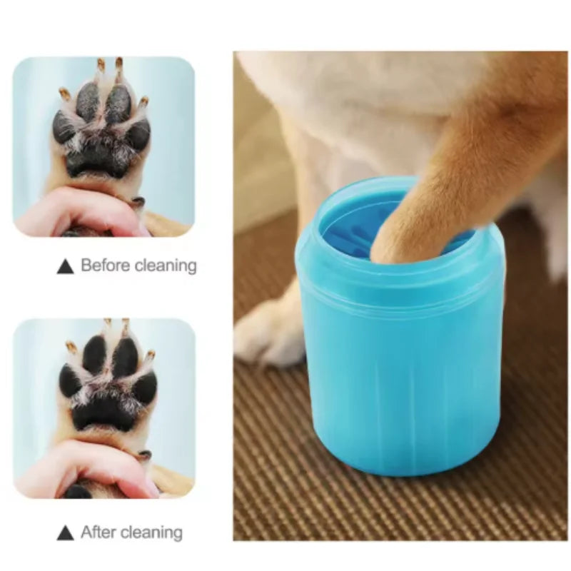 Dog Paw Cleaner Cup - Portable Muddy Paw Washing Cup for Dogs