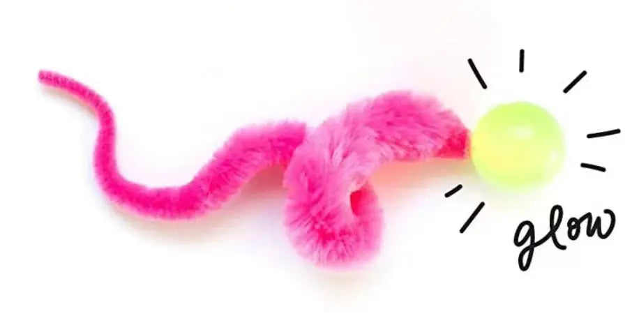 Colorful Cat Toy Ball Set - Interactive Faux Fur Balls & Feather Toys for Cats