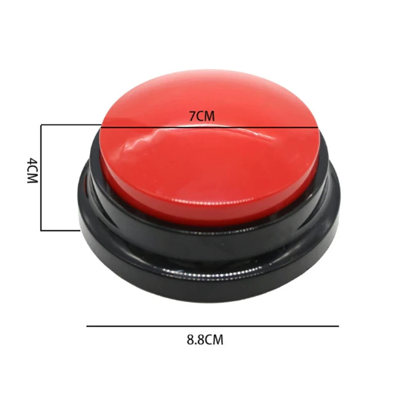 Pet Communication Button Set - Recordable Talking Buttons for Dogs & Cats