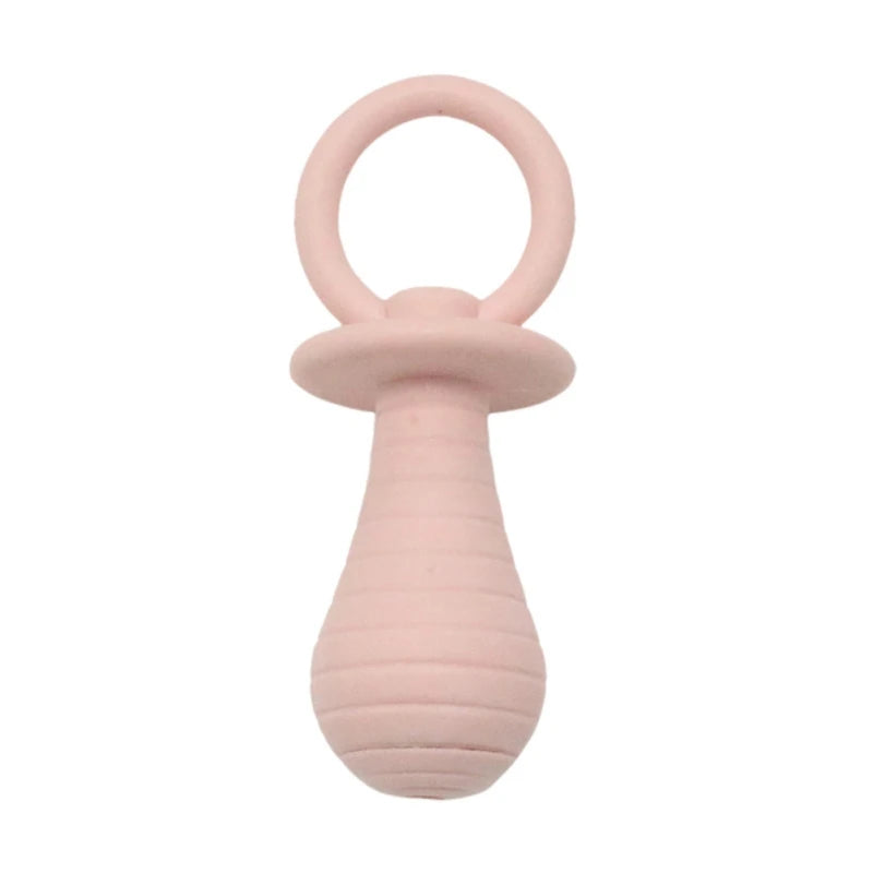 Dog Pacifier Chew Toy - Funny Rubber Teething Toy for Puppies & Dogs