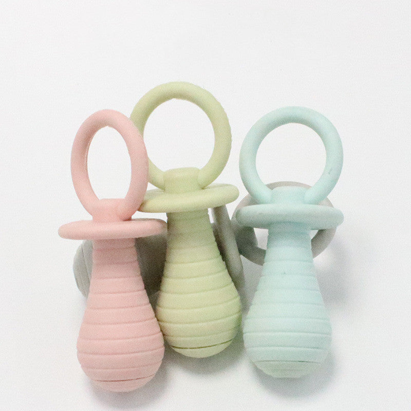 Dog Pacifier Chew Toy - Funny Rubber Teething Toy for Puppies & Dogs
