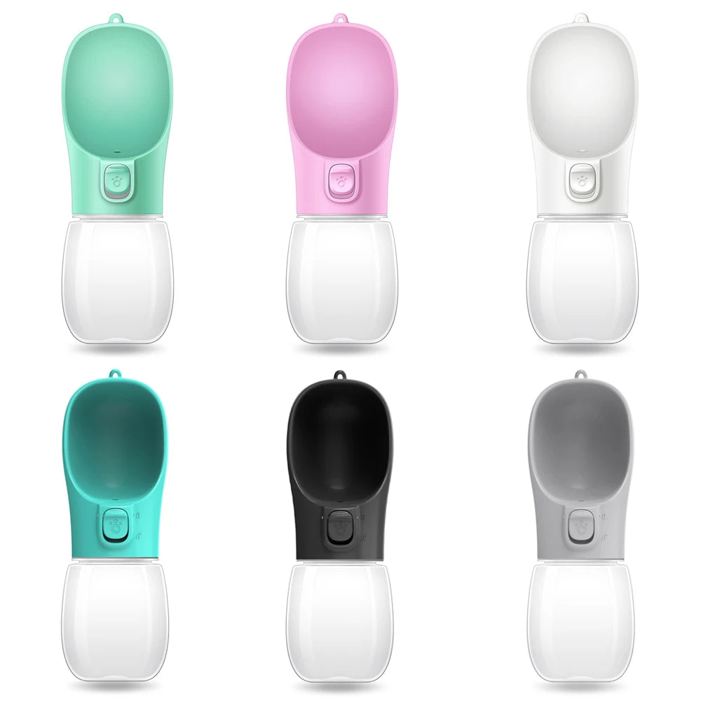 Portable Dog Water Bottle - Leakproof Travel Water Dispenser for Dogs & Cats