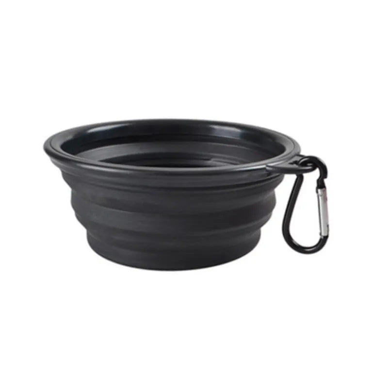 Collapsible Dog Travel Bowl - Portable Foldable Food & Water Bowl for Dogs